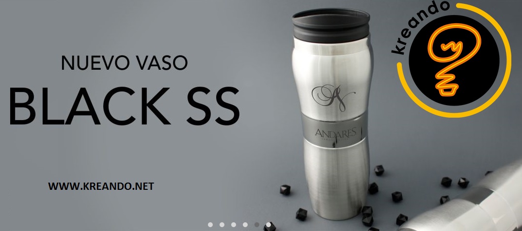 Nuevo vaso promocional grabado