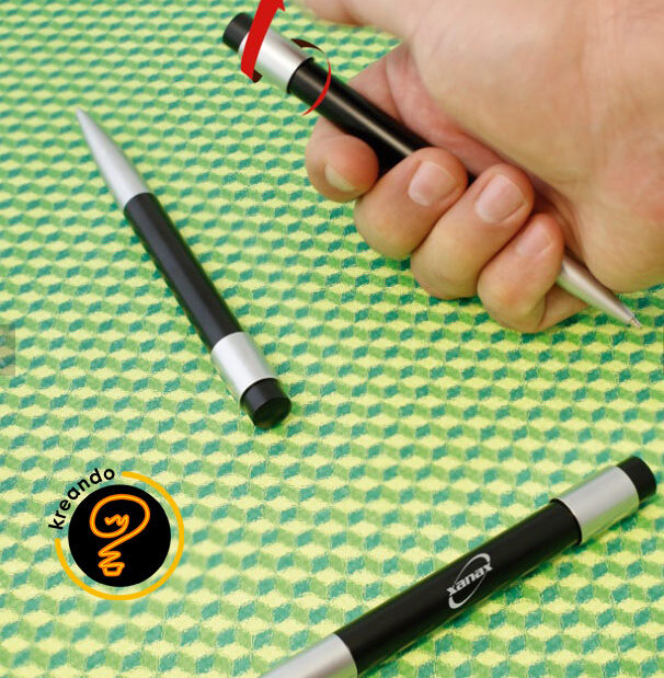 BOLIGRAFO PROMOCIONAL -"SIMPLEMENTE ADICTIVO Este bolígrafo se convertirá en tu herramienta favorita. Ya que además de una suave tinta base aceite, podrás girar el spinner de la parte superior y descargar todo el estrés y ansiedad del momento."
