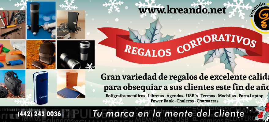 Regalos promocionales de Navidad y Año Nuevo